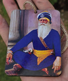 Baba Deep Singh Hanger Sikh Car Hanging Wood Pendant Shaheed  A32 Unisex Gift