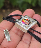 Mini Taweez Om Locket Shiv ji Taviz Evil Eye Nazar Shield Hindu Pendant A34 Protection Unisex
