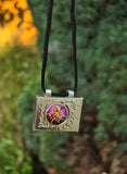Mini Taweez Om Locket Hanuman Taviz Evil Eye Nazar Shield Hindu Pendant A33 Protection Unisex