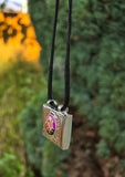 Mini Taweez Om Locket Hanuman Taviz Evil Eye Nazar Shield Hindu Pendant A33 Protection Unisex