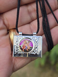 Mini Taweez Om Locket Hanuman Taviz Evil Eye Nazar Shield Hindu Pendant A33 Protection Unisex