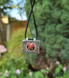 Mini Taweez Om Locket Durga Mata Taviz Evil Eye Nazar Shield Hindu Pendant A35 Protection Unisex
