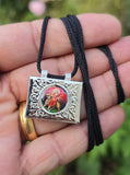 Mini Taweez Om Locket Durga Mata Taviz Evil Eye Nazar Shield Hindu Pendant A35 Protection Unisex