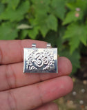 Mini Taweez Om Locket Durga Mata Taviz Evil Eye Nazar Shield Hindu Pendant A35 Protection Unisex
