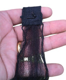 Sikh Beard Net Mesh Double Elastic Support Bombay Type Super Fine Black or White QQS
