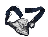Sikh Beard Net Mesh Double Elastic Support Bombay Type Super Fine Black or White QQS