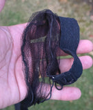 Sikh Beard Net Mesh Double Elastic Support Bombay Type Super Fine Black QQQN2