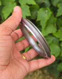 Sikh Kara Sarbloh Pure Iron Smooth Edge Chakri Kada Khalsa Warrior Bangle O6 New