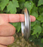 Sikh Kara Sarbloh Pure Iron Smooth Edge Chakri Kada Khalsa Warrior Bangle O6 New