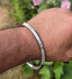 Stainless Steel Kara Sikh Bangle Singh Kaur Kada Lines Punjabi Bracelet Y10R New Dori Unisex Karha