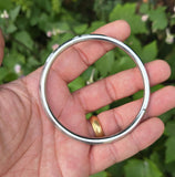 Stainless Steel Kara Sikh Bangle Singh Kaur Lines Kada Punjabi Bracelet W23 New Unisex Dori Karha