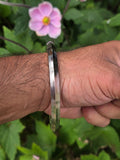 Stainless Steel Kara Seven Lines Bangle Sikh Singh Karha Khalsa Edged Kada CC30R Unisex Smooth Bracelet