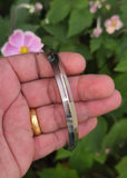 Stainless Steel Kara Seven Lines Bangle Sikh Singh Karha Khalsa Edged Kada CC30R Unisex Smooth Bracelet