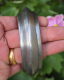 Sarbloh Chakri Kara Handmade Sikh Kada Heavy UFO Design Bangle Pure Iron A53 New