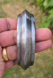 Sarbloh Chakri Kara Handmade Sikh Kada Heavy UFO Design Bangle Pure Iron A53 New