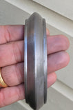 Sarbloh Chakri Kara Handmade Sikh Kada Heavy UFO Design Bangle Pure Iron A52 New