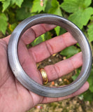 Sarbloh Chakri Kara Handmade Sikh Kada Heavy UFO Design Bangle Pure Iron A52 New