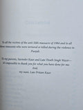 The Kaurs of 1984: The Untold, Unheard Stories of Sikh Women English Book Delhi