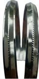 Chrome Plated Kara Ridged Edge Bangle Sikh Kada Khalsa Punjabi Bracelet U1G