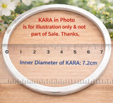 Silver Plated Kara Laser Engraved Khanda Sikh Bangle Khalsa Singh Kaur Kada U3 Unisex Bracelet