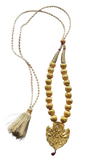 Punjabi  Kaintha Traditional Folk Taweet Necklace Bhangra Giddha Pendant Patiala A2G Unisex Cultural