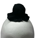 Sikh Joora Rumal Kids Black Roomal Elastic Head Cover Small Top Knot Punjabi New