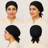 Black Sikh Rumal Head Wrap Bandana Punjabi Cotton Head Cover Roomal New Unisex UK