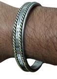 Sikh Kara Taati Vao Na Lagai Gurbani engraved Bangle Stainless Steel Brass Kada K17R Bani Smooth Unisex Singh Kaur design
