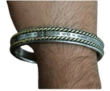 Sikh Kara Taati Vao Na Lagai Gurbani engraved Bangle Stainless Steel Brass Kada K17R Bani Smooth Unisex Singh Kaur design