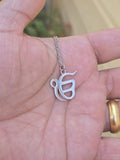ੴ  Ek Onkar Pendant Stainless Steel Sikh Necklace Gold or Silver colour S21 Gift Unisex Singh Kaur