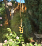 ੴ  Ek Onkar Pendant Stainless Steel Sikh Necklace Gold or Silver colour S21 Gift Unisex Singh Kaur
