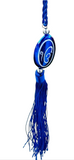 Sikh Ek Onkar Khanda Blue Car Mirror Hanger Punjabi Nazar Shield Pendant Gift RR3