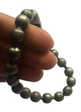 Sarbloh Simrana 18 Pure Iron beads Mala Sikh Meditation Manka Bracelet Prayer Unisex Gift