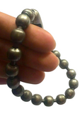Sarbloh Simrana 18 Pure Iron beads Mala Sikh Meditation Manka Bracelet Prayer Unisex Gift