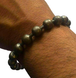 Sarbloh Simrana 18 Pure Iron beads Mala Sikh Meditation Manka Bracelet Prayer Unisex Gift