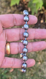 Sarbloh Simrana 18 Pure Iron beads Mala Sikh Meditation Manka Bracelet Prayer Unisex Gift