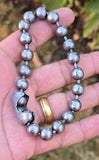 Sarbloh Simrana 18 Pure Iron beads Mala Sikh Meditation Manka Bracelet Prayer Unisex Gift