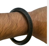 Mool Mantar Kara Chaupai Sahib Kada Engraved Sikh One Edge Heavy Bangle N1 Nanak Gobind Singh Khalsa Bani Bracelet