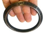 Mool Mantar Kara Chaupai Sahib Kada Engraved Sikh One Edge Heavy Bangle N1 Nanak Gobind Singh Khalsa Bani Bracelet