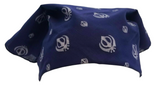 Sikh Punjabi Blue Khanda Cotton Rumal Head Wrap Cover Bandana Wedding Hankie New Unisex Roomal