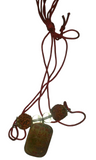 Sidh Shri Durga Kavach Rudraksha Hindu Blessed Necklace Evil Eye Nazar Talisman N2 Good luck Shiri Protection amulet