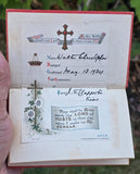 Thoughts and Prayers for Young Communicants Vintage 1920 Christian Book B29 Rare