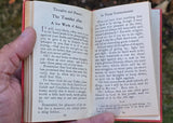 Thoughts and Prayers for Young Communicants Vintage 1920 Christian Book B29 Rare