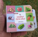 Punjabi Pictorial Learning Books Set 10 Board Books Punjabi Children Education M