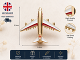 Aeroplane Brooch Vintage Pilot Cabin Crew Gold Plated Plane Pin K39 Queen Broach
