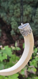 Sikh Soor Dand Authentic Antique Pendant Old Evil Eye Nazar Shield Dant Nihang