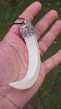 Sikh Soor Dand Authentic Antique Pendant Old Evil Eye Nazar Shield Dant Nihang