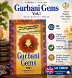 Sikh Gurbani Gems Vol 1 English Punjabi Read Reflect Share A Word A Thought Book A24