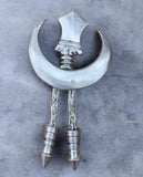 Sarbloh Sikh Chand Tora Brooch Pin Turban Dumala Dastar Patka Singh Handmade BBB