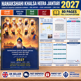 Nanakshahi Heera Jantari 2027 Sikh Calendar Punjabi English Hindi Urdu New Year